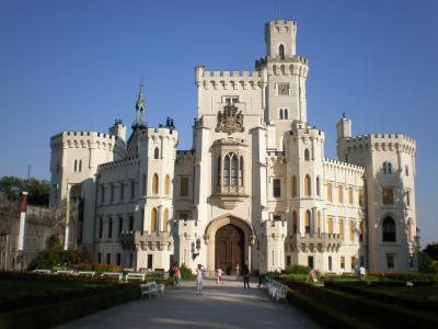 城堡, hluboká, 捷克共和国