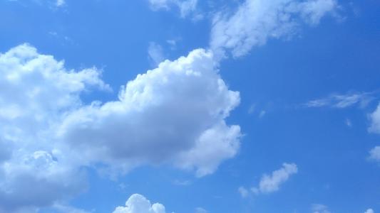 云彩, 蓝蓝的天空, 蓝蓝的天空云, 蓬松, cloudscape, 天堂, 夏季