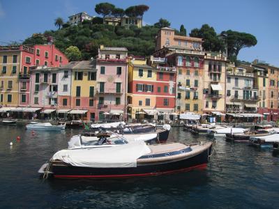 意大利, 地中海, 海, 屋顶, 气氛, 房屋, 小船