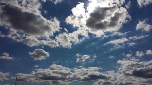 比勒费尔德云力, 美丽的云彩盛大, 云图像
