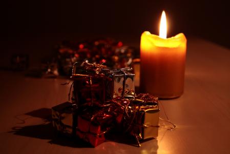 蜡烛, 条例草案, 光, 包, 作, 圣诞节, 节日