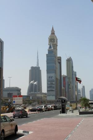 迪拜, 摩天大楼, 城市, 迪拜塔 kalifa, 天空