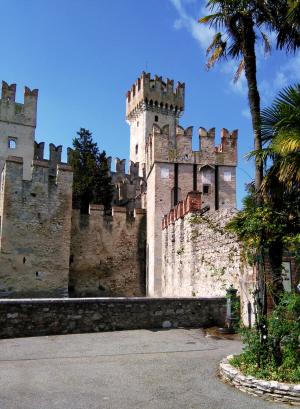 塔, 塔, 城堡, 堡垒, 中世纪, 维罗纳, 加尔达