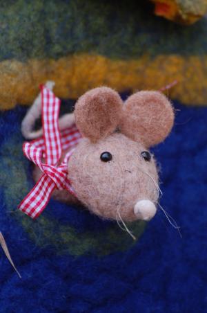 鼠标, 织物, 可爱, 玩具熊, 玩具, 装饰