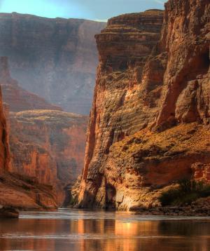 大峡谷, 水, 景观, 自然, 岩石, 河, 亚利桑那州