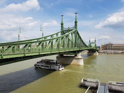 自由桥梁, 布达佩斯, 匈牙利, 多瑙河, 感兴趣的地方, 钢结构, 河