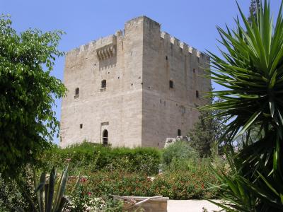 城堡, 塞浦路斯, 中世纪, 地中海, 旅行, 具有里程碑意义, kolossi 城堡