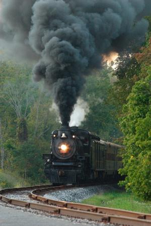 蒸汽机车, 引擎, 铁路, 铁路, 火车, 旅行, 老