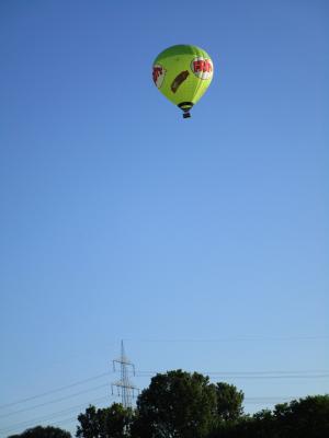 系留气球, 飞, 天空