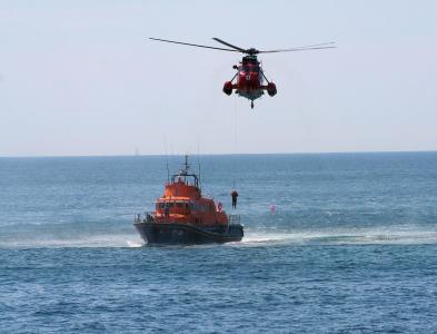 rnli, 救生艇, 救援, 771 sar, 海岸线, 海岸, 英国