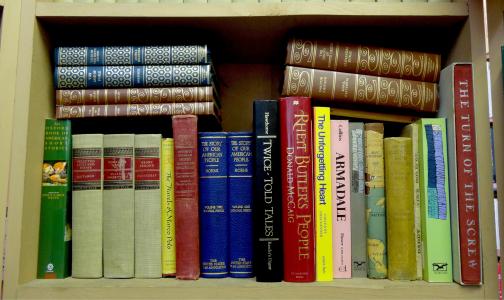 旧的书, 书籍, 书柜, 书架, 图书馆, 书店, 古董