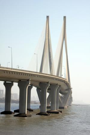 悬索桥, 孟买, 桥梁, 海