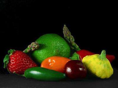 水果, 水果, 苹果, 食品, 蔬菜, 植物, 辣椒