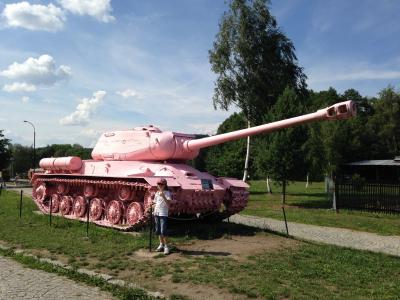 坦克, 博物馆, 粉红坦克, lesany, 军事博物馆, 装甲坦克, 军事