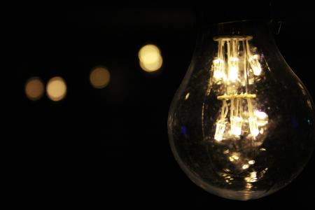 光, 技术, 创造力, 灯泡, 电力, 特写, 想法