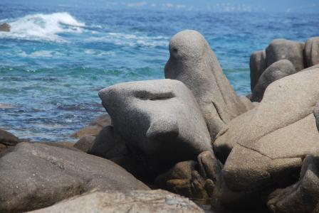 石头, 海, 水, 岩石, 自然, 科西嘉