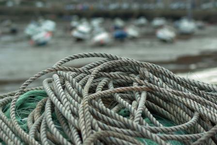 端口, 绳子, 拖网渔船, 小船, 渔港, 航海的船只, 港口