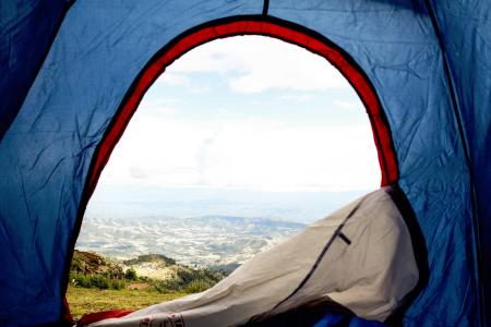 旅行, 帐篷, 露营, 自然, 景观, 草, 天空