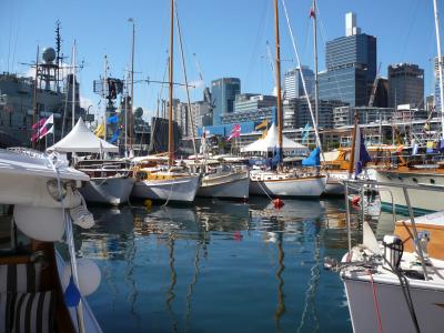 悉尼, 端口, 小船, 港口, 航海的船只, 游艇, 玛丽娜