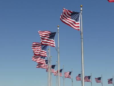 旗帜, 美国, 纪念碑, 美国