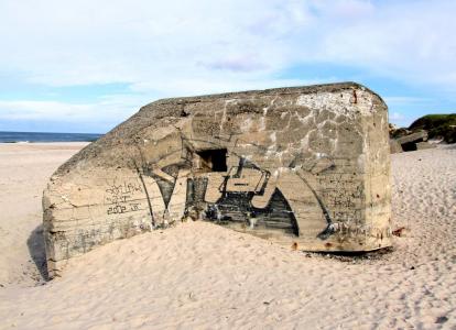 沙坑, 二次世界大战, 海滩, nymindegab, 北海, 丹麦