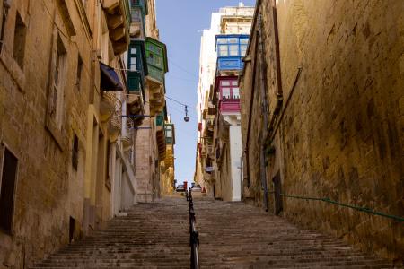 马耳他, 旅行, 城市, 瓦莱塔, 建筑, 地中海, 历史