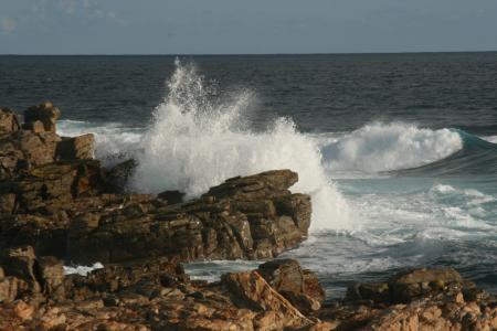 岩石, 海浪海洋, 水, 海岸