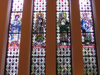 教会, 窗口, 福音, 教会的窗口, 彩色玻璃, 信心