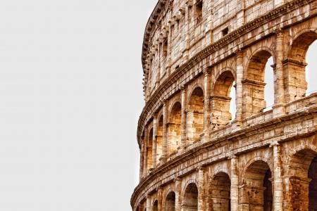 古罗马圆形竞技场, 罗马, 意大利, 古罗马, 罗姆人首都, 古代, 雕像