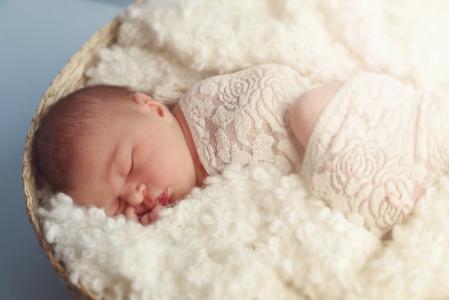睡觉, 新生儿, 宝贝, 婴儿, 新增功能, 橡皮布, 儿童