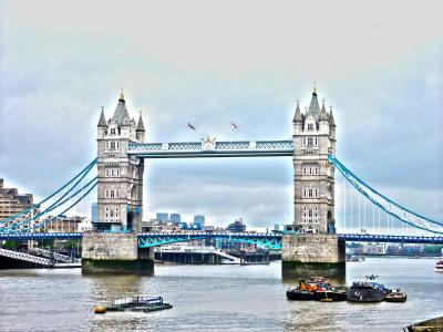 伦敦, 桥梁, 英国, 英格兰, 感兴趣的地方, 建筑, 具有里程碑意义