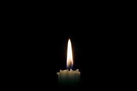 蜡烛, 光在牛, 希望, 火焰, 火-自然现象, 燃烧, 黑暗
