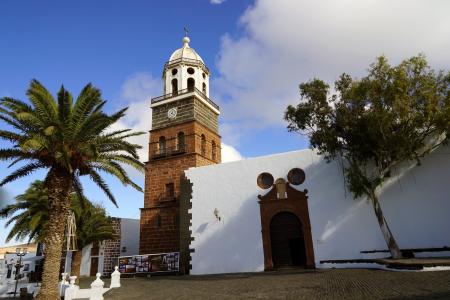 科斯塔特吉塞, 教会, 兰萨罗特岛, 感兴趣的地方, 西班牙, 尖塔