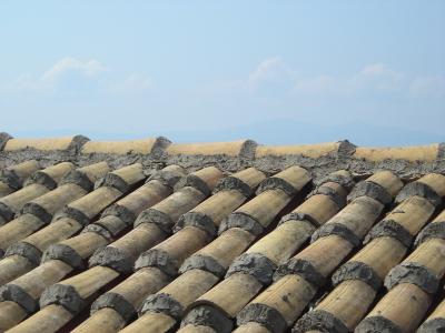 屋顶, 平铺, 希腊, 科孚岛