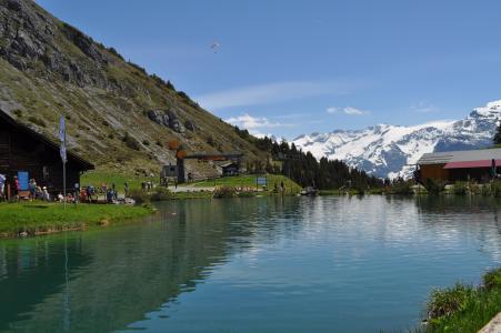 瑞士的阿尔卑斯山, bergsee, 照明, 高山, 山脉, 自然, 山区问题首脑会议