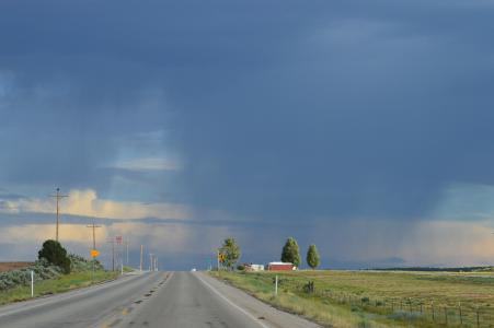 道路, 犹他州, 旅行, 景观, 云彩, 天空, 自然