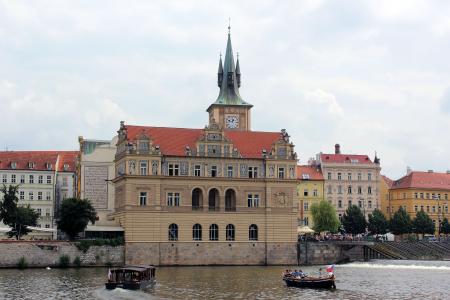 布拉格, 捷克共和国, 从历史上看, 摩尔多瓦, 城市, 河, 邮轮