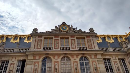 时钟, 凡尔赛宫, 法国, 建筑, 历史, 建筑外观, 著名的地方