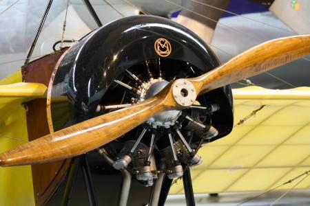 木制飞机螺旋桨, 老式飞机发动机, 历史飞机