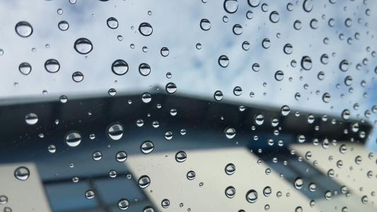 雨, 雨滴, 下雨天, 仓库, 挡风玻璃, 下降, 湿法