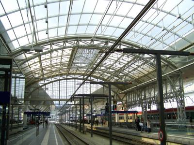 萨尔茨堡火车, 金属屋面, rails