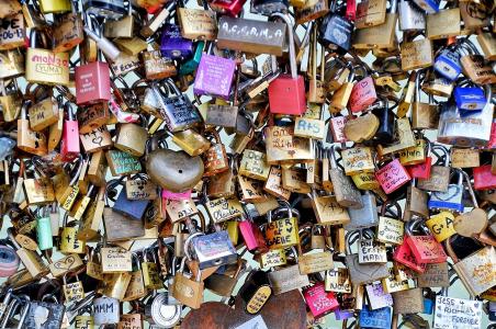挂锁, 城堡, 挂锁, 爱的象征, 网格, 爱情锁, 承诺