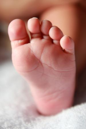 婴儿的脚, 新生儿, 腿部, 宝贝, 儿童, 小, 童年