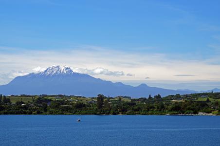 calbuco 火山, 波多黎各巴拉斯, 智利