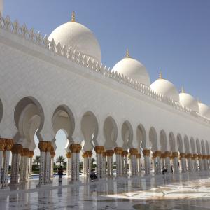 清真寺, 阿拉伯联合酋长国, 伊斯兰, 建筑, 阿拉伯, 阿布扎比, 阿布扎比