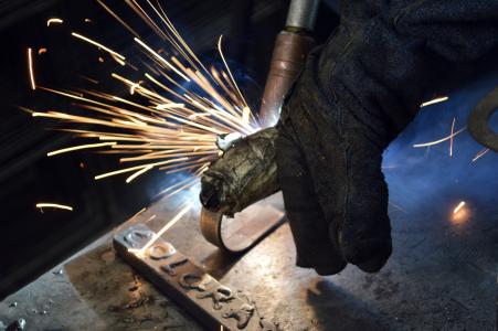 冶金, 焊工, 焊接, 制成品, 工作, 工具, 工业安全