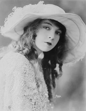 女演员, 女人, 无声电影, 肖像, 莉莉吉什, 1921, 帽子