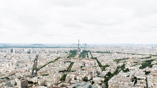 巴黎, 城市, 度假, 景观, 法语, 城市景观, 著名的地方