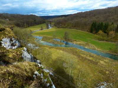 eselsburg 河谷, brenz, 河, 水, 山谷, 景观, 自然