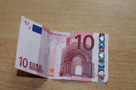 美元的钞票, 欧元, 货币, 条例草案, 纸币, 10欧洲